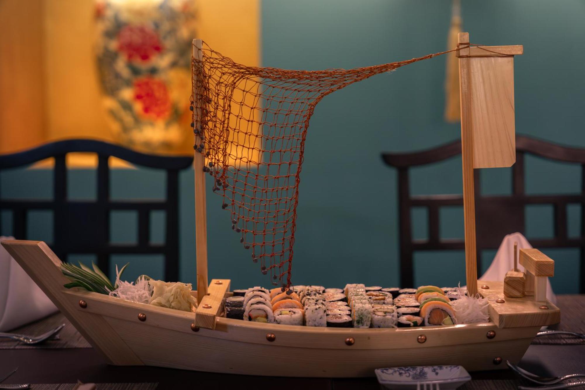 Отель The Mora Zanzibar Матемве Экстерьер фото Sushi boat